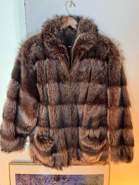 Raccoon Zip Up Jacket